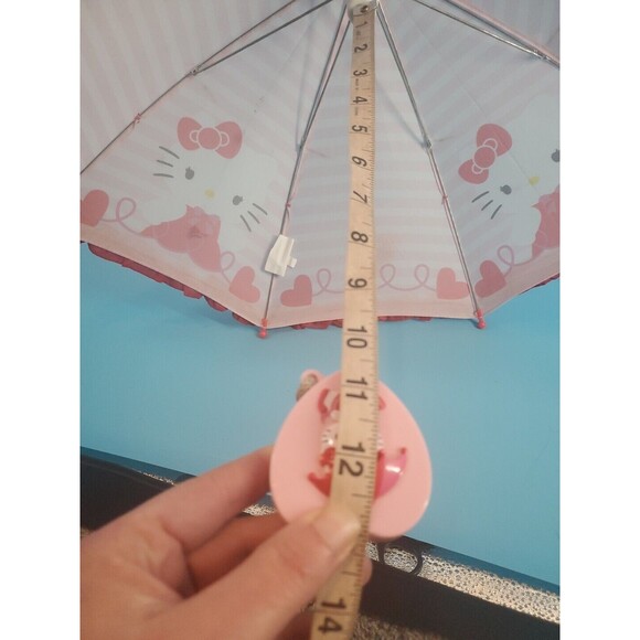Hello Kitty Kids Umbrella Pink Hearts 2014 READ - Picture 12 of 16